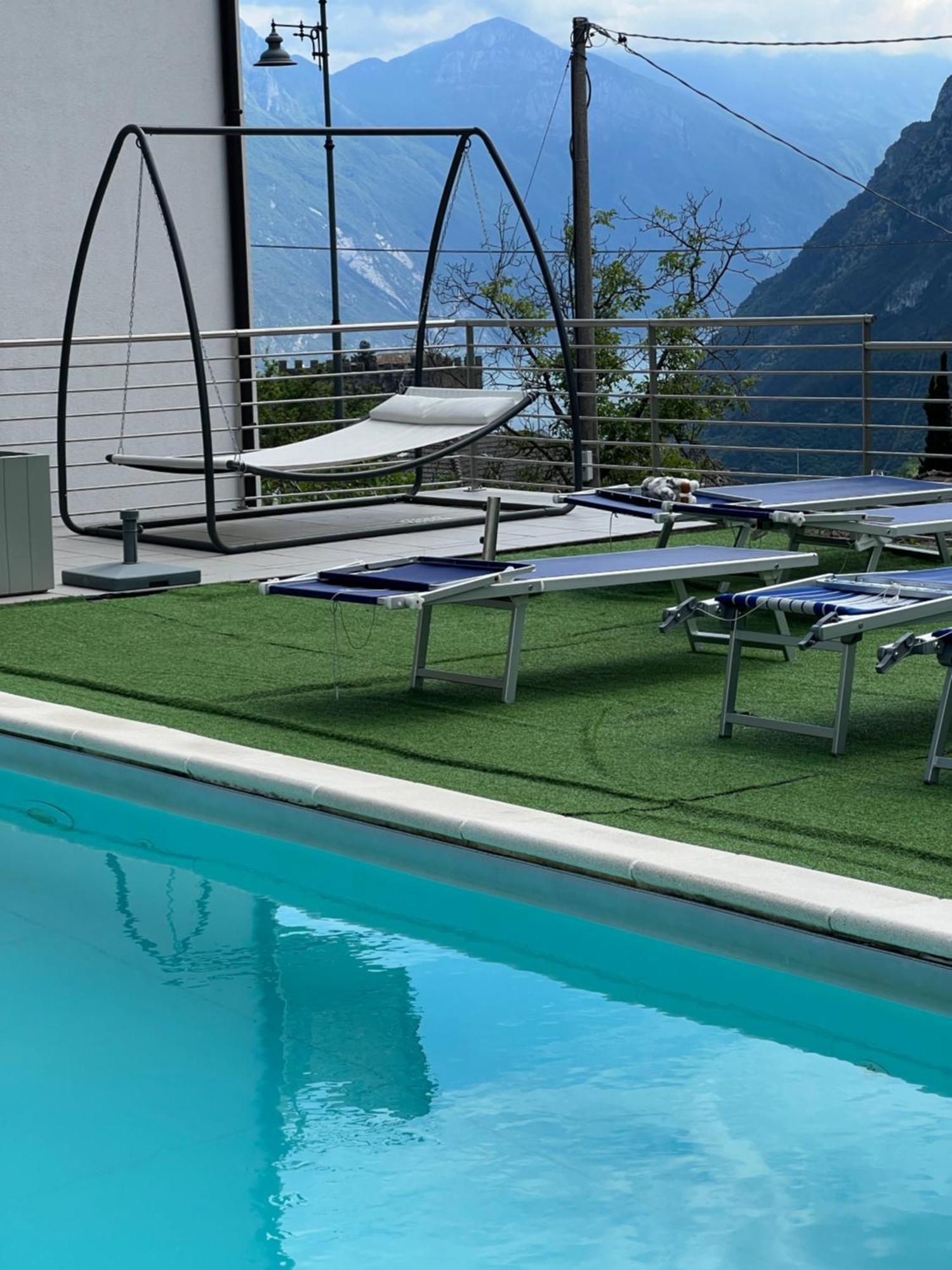 Infinity View Garda Lake Tenno Esterno foto