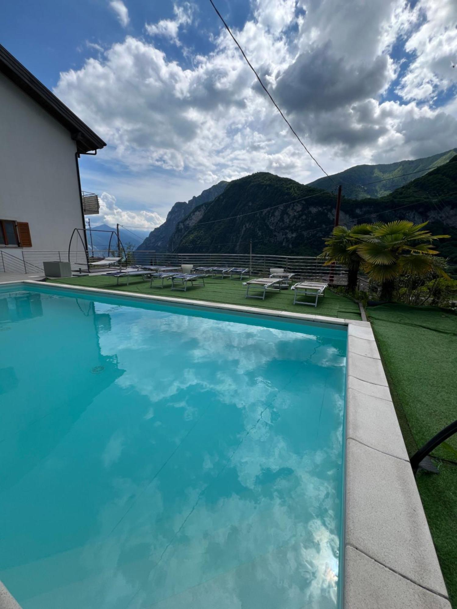 Infinity View Garda Lake Tenno Esterno foto